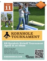 KB Kornhole Tournament Flyer